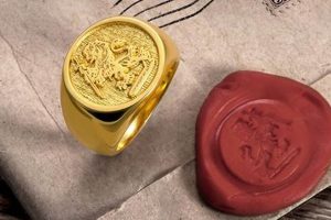 Custom Wax Seal Stamp Rings & Sets | Safem Fabrication - Precision Engineering & Custom Manufacturing Solutions