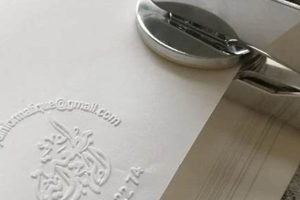 Premium Custom Embossed Stamps & Seals | Safem Fabrication - Precision Engineering & Custom Manufacturing Solutions