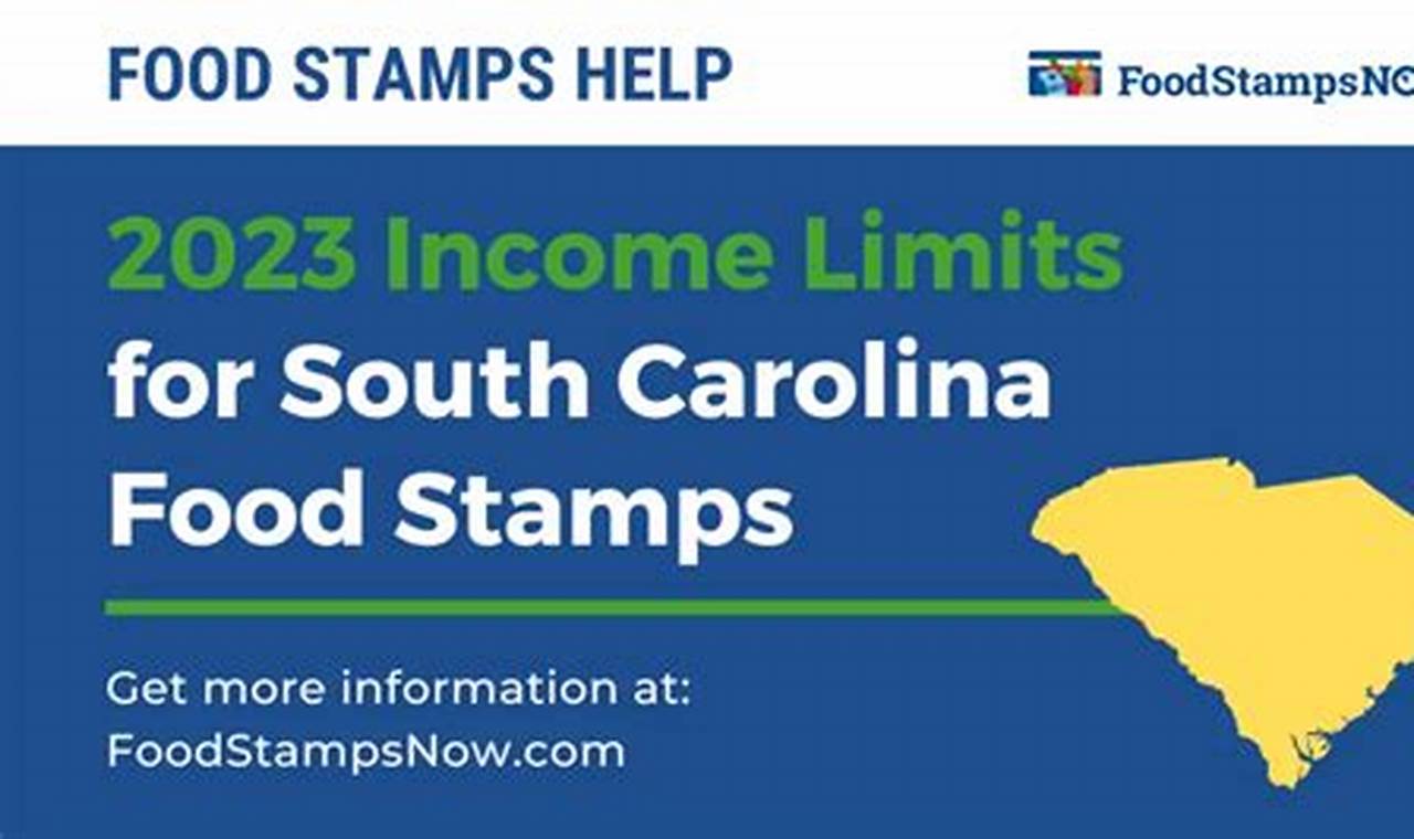 SC Food Stamp Limits 2024 A Guide