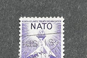 Historic NATO 3-Cent Stamps: A Collector's Guide | Old Stamp Collecting Guide: Discover, Value & Preserve Vintage Stamps