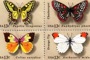 Butterfly Stamp Postage: Price &amp; Mailing Costs | Old Stamp Collecting Guide: Discover, Value & Preserve Vintage Stamps