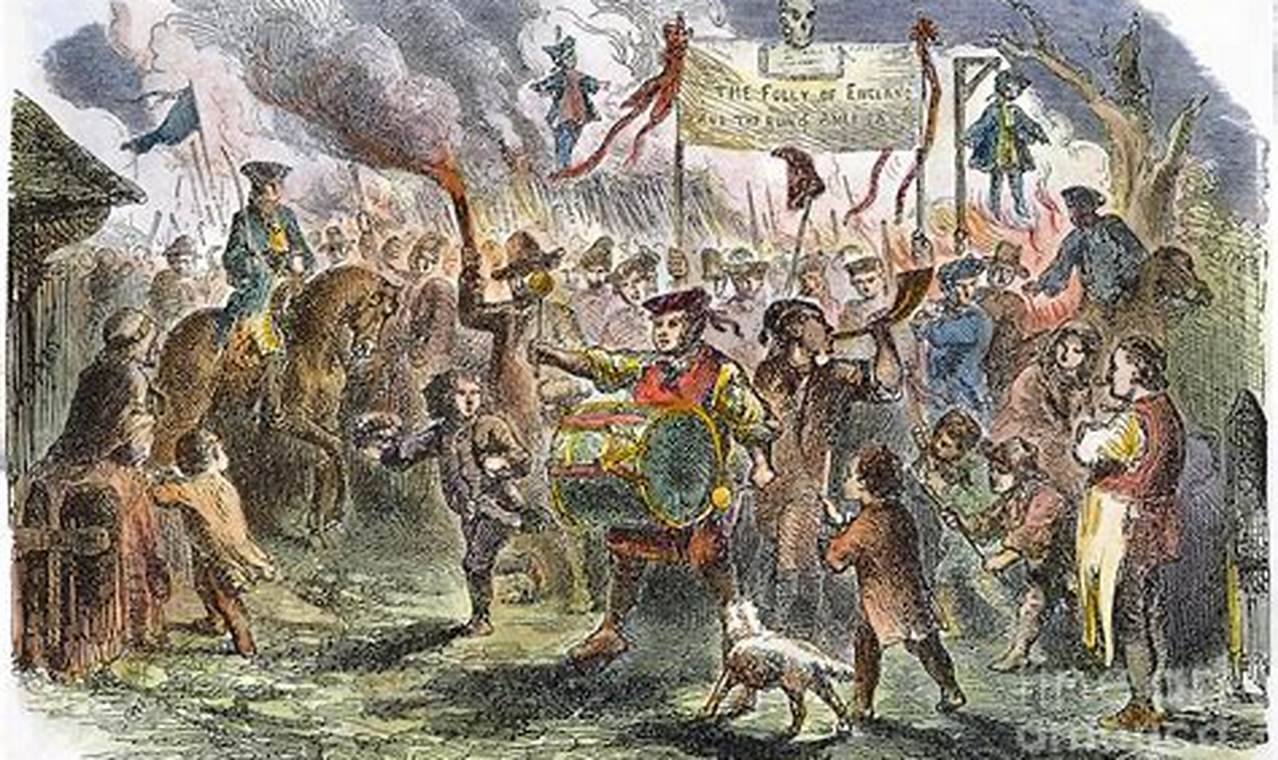 The Stamp Act Riots: A Spark of Rebellion