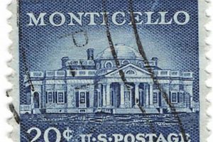 Classic Monticello 20-Cent Stamp Guide | Old Stamp Collecting Guide: Discover, Value & Preserve Vintage Stamps