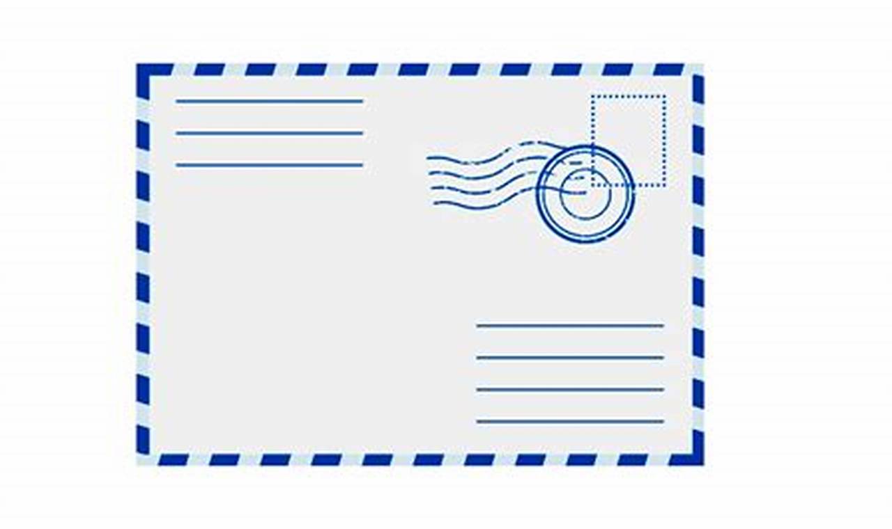 Send Letters Mail Postage: Do I Need a Stamp for a Letter?