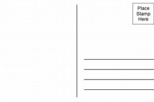 Free 5x7 Postcard Template for Word: Design & Print | Old Stamp Collecting Guide: Discover, Value & Preserve Vintage Stamps