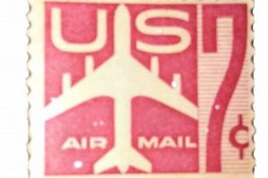 Vintage US 7 Cent Airmail Stamp Guide Old Stamp Collecting Guide: Discover, Value & Preserve Vintage Stamps Vintage US 7 Cent Airmail Stamp Guide | Old Stamp Collecting Guide: Discover, Value & Preserve Vintage Stamps