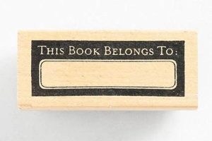 Personalized "This Book Belongs To" Rubber Stamps Old Stamp Collecting Guide: Discover, Value & Preserve Vintage Stamps Personalized "This Book Belongs To" Rubber Stamps | Old Stamp Collecting Guide: Discover, Value & Preserve Vintage Stamps