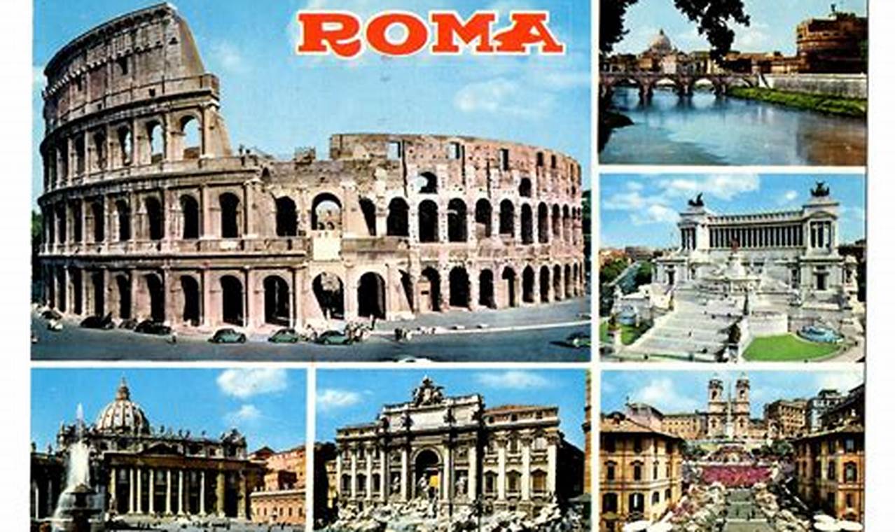 Classic Rome Postcards: Memories & More