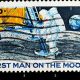Historic First Man on the Moon 10c Stamp | Old Stamp Collecting Guide: Discover, Value & Preserve Vintage Stamps