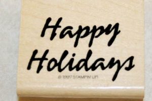 Custom Happy Holidays Rubber Stamps & More Old Stamp Collecting Guide: Discover, Value & Preserve Vintage Stamps Custom Happy Holidays Rubber Stamps & More | Old Stamp Collecting Guide: Discover, Value & Preserve Vintage Stamps
