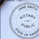 Official Kansas Notary Stamp: Embossers & Seals | Old Stamp Collecting Guide: Discover, Value & Preserve Vintage Stamps