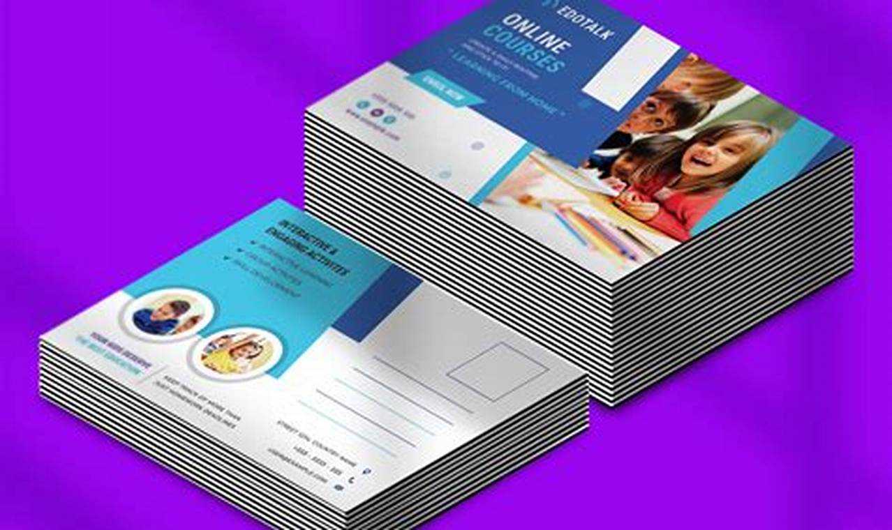 Postscript Print Designs Custom Postcard Printing: Multiple Designs