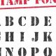 Rubber Stamp Font | Old Stamp Collecting Guide: Discover, Value & Preserve Vintage Stamps