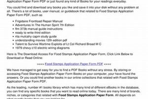 Download Food Stamp Application PDF - Apply Now! Old Stamp Collecting Guide: Discover, Value & Preserve Vintage Stamps Download Food Stamp Application PDF - Apply Now! | Old Stamp Collecting Guide: Discover, Value & Preserve Vintage Stamps