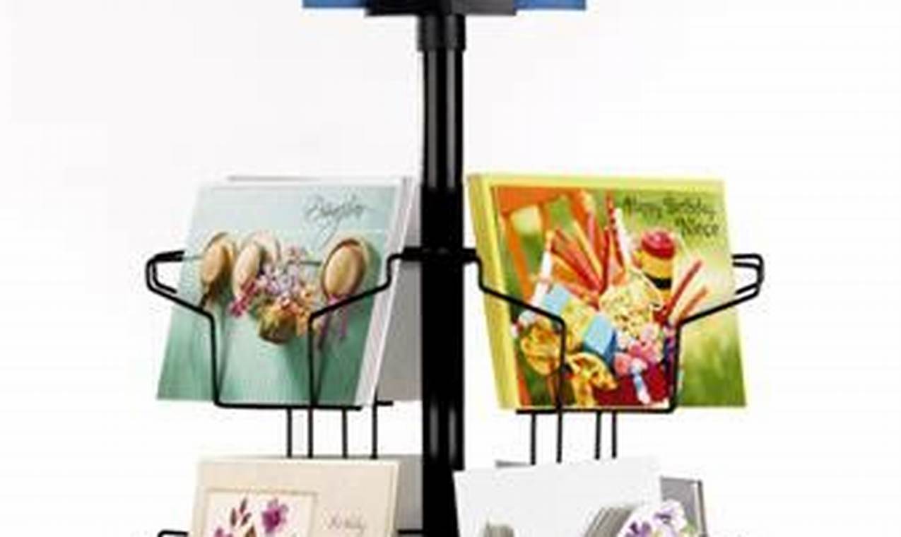 Postcard Display Rack