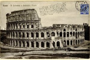 Colosseum Postcard | Old Stamp Collecting Guide: Discover, Value & Preserve Vintage Stamps