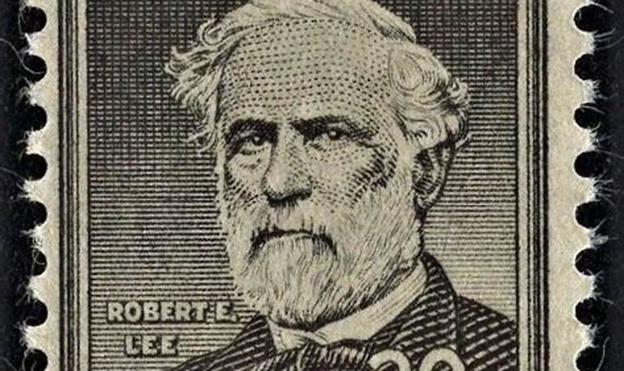 Historic 30 Cent Robert E. Lee Stamp Value & Guide