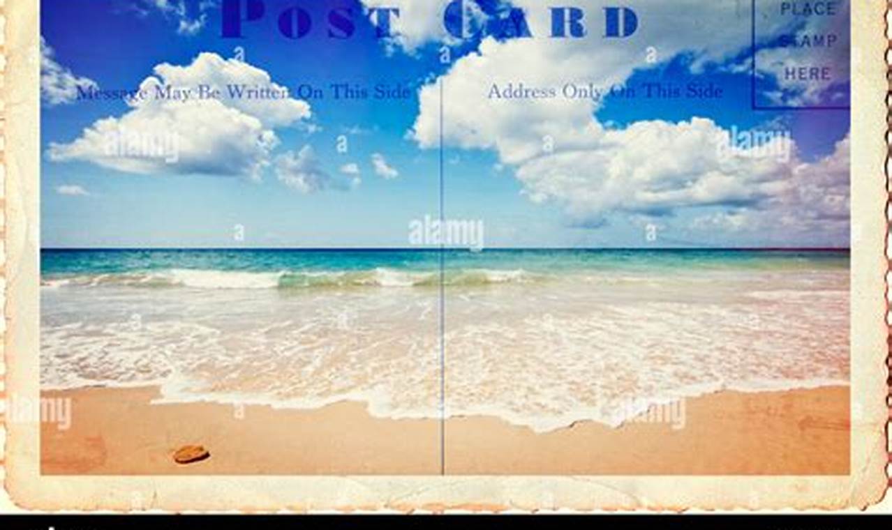 Vintage Beach Postcards: Seaside Memories