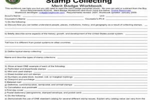 Guide to Stamp Collecting Merit Badge Worksheet Old Stamp Collecting Guide: Discover, Value & Preserve Vintage Stamps Guide to Stamp Collecting Merit Badge Worksheet | Old Stamp Collecting Guide: Discover, Value & Preserve Vintage Stamps