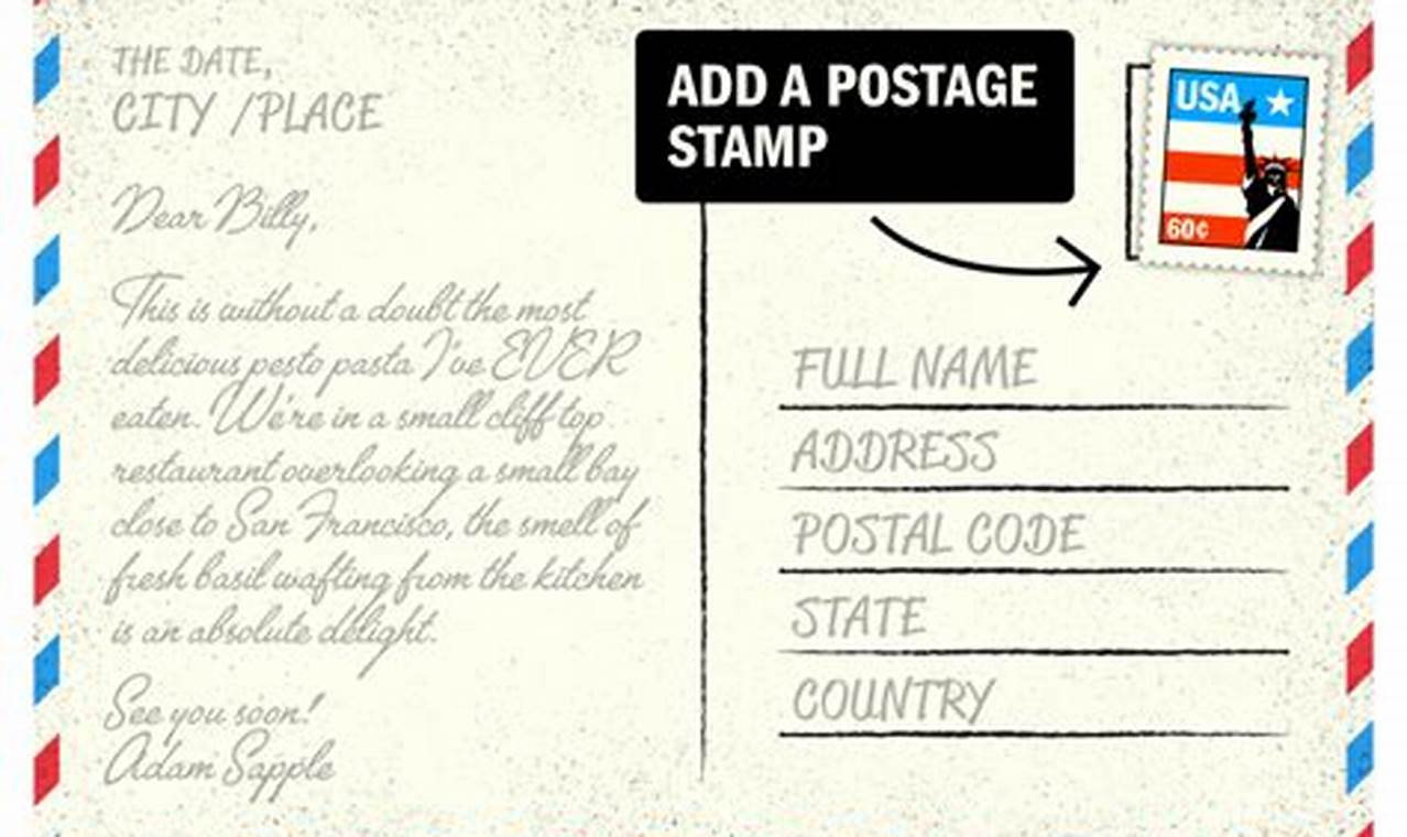 Mastering Postcard Addressing: A Simple Guide