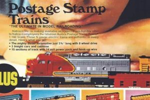 Miniature Postage Stamp Trains & Layouts | Old Stamp Collecting Guide: Discover, Value & Preserve Vintage Stamps