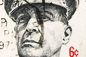 Historic Douglas MacArthur 6-Cent Stamp Value Old Stamp Collecting Guide: Discover, Value & Preserve Vintage Stamps Historic Douglas MacArthur 6-Cent Stamp Value | Old Stamp Collecting Guide: Discover, Value & Preserve Vintage Stamps