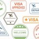 Free Passport Stamp Clipart & Vectors | Old Stamp Collecting Guide: Discover, Value & Preserve Vintage Stamps