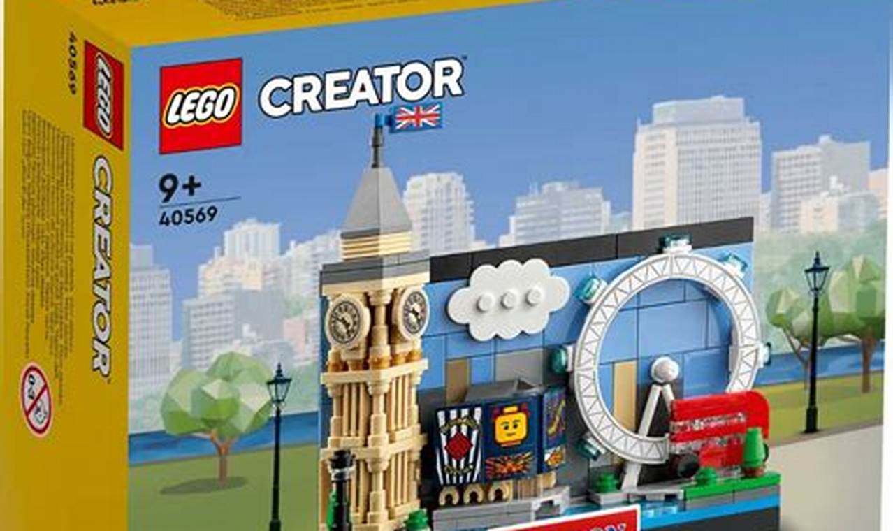 Build the LEGO London Postcard: Iconic Sights