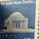 Historic 10 Cent "We Hold These Truths" Stamp: A Bicentennial Treasure | Old Stamp Collecting Guide: Discover, Value & Preserve Vintage Stamps