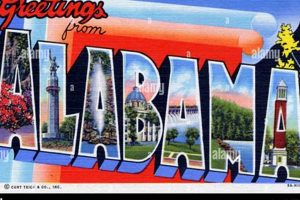 Alabama Postcard | Old Stamp Collecting Guide: Discover, Value & Preserve Vintage Stamps