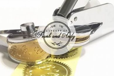 Personalized Custom Logo Embossing Stamps & Seals | Old Stamp Collecting Guide: Discover, Value & Preserve Vintage Stamps