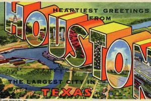Houston Postcard | Old Stamp Collecting Guide: Discover, Value & Preserve Vintage Stamps