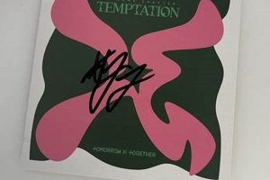 TXT Temptation Signed Postcard by Yeonjun Scan + Album Details | Old Stamp Collecting Guide: Discover, Value & Preserve Vintage Stamps