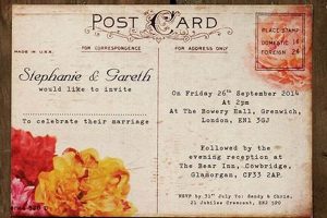 Modern Postcard Wedding Invitations & RSVP Old Stamp Collecting Guide: Discover, Value & Preserve Vintage Stamps Modern Postcard Wedding Invitations & RSVP | Old Stamp Collecting Guide: Discover, Value & Preserve Vintage Stamps