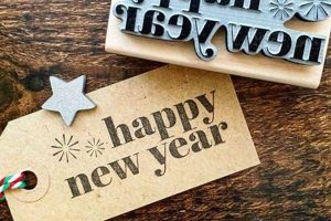 Custom Happy New Year Rubber Stamps & Seals | Old Stamp Collecting Guide: Discover, Value & Preserve Vintage Stamps