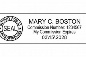 Indiana Notary Stamps: Official & Embossed | Old Stamp Collecting Guide: Discover, Value & Preserve Vintage Stamps