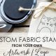 Design Your Own Custom Fabric Stamp Today | Old Stamp Collecting Guide: Discover, Value & Preserve Vintage Stamps