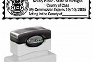 Michigan Notary Public Stamp: A Guide | Old Stamp Collecting Guide: Discover, Value & Preserve Vintage Stamps