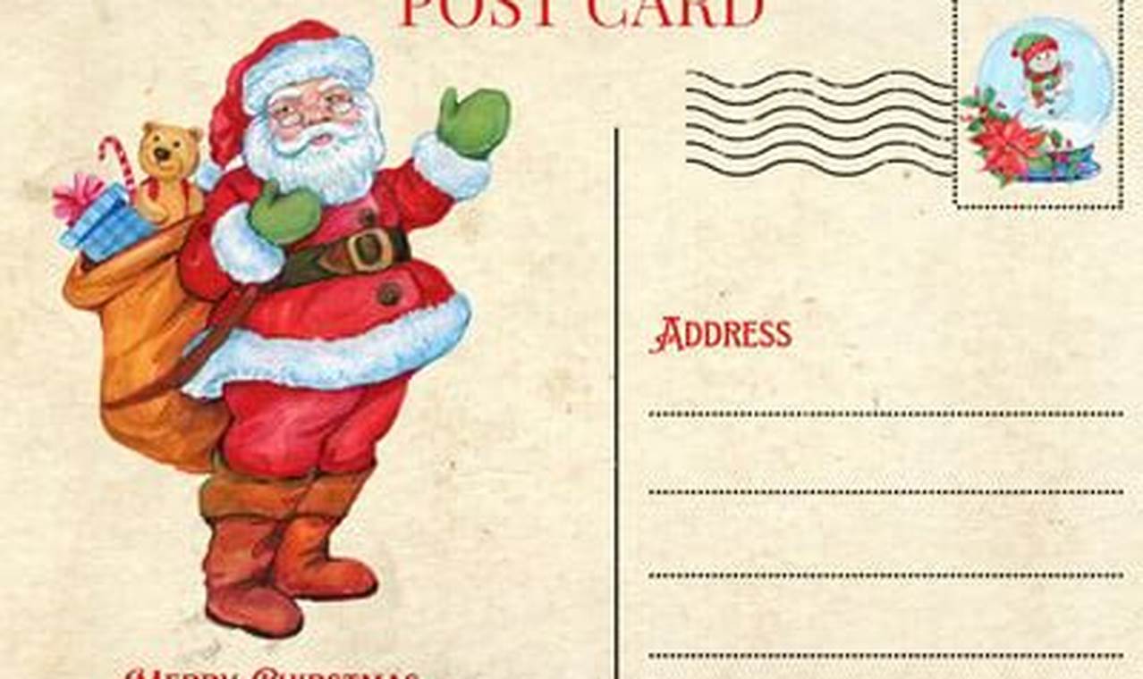 Get Your Free Postcard From Santa Now! | Old Stamp Collecting Guide: Discover, Value & Preserve Vintage Stamps
