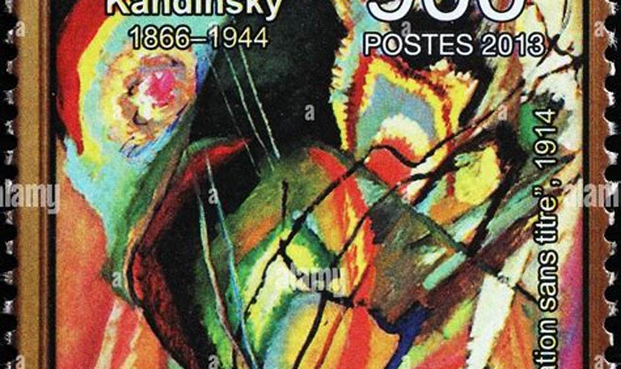 Collecting Kandinsky Postage Stamps: A Guide | Old Stamp Collecting Guide: Discover, Value & Preserve Vintage Stamps