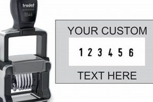 Personalized Custom Number Stamps & Seals | Old Stamp Collecting Guide: Discover, Value & Preserve Vintage Stamps