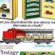 Miniature Postage Stamp Trains of Aurora, IL | Old Stamp Collecting Guide: Discover, Value & Preserve Vintage Stamps