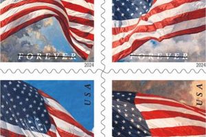 Classic American Flag Postage Stamps | Old Stamp Collecting Guide: Discover, Value & Preserve Vintage Stamps