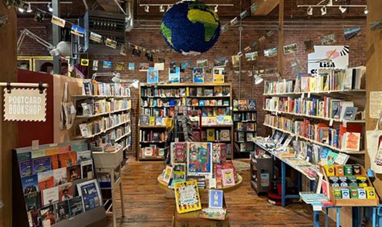 Discover Unique Postcard Bookshops Near You