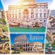 Classic Rome Italy Postcards: Souvenirs & More | Old Stamp Collecting Guide: Discover, Value & Preserve Vintage Stamps