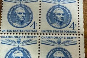 1951 4 Cent Champion of Liberty Stamp Value & Worth | Old Stamp Collecting Guide: Discover, Value & Preserve Vintage Stamps