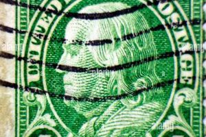 Classic Benjamin Franklin 1 Cent Green Stamp Guide | Old Stamp Collecting Guide: Discover, Value & Preserve Vintage Stamps