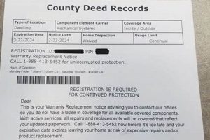 County Deed Records Home Warranty Division Postcard | Old Stamp Collecting Guide: Discover, Value & Preserve Vintage Stamps