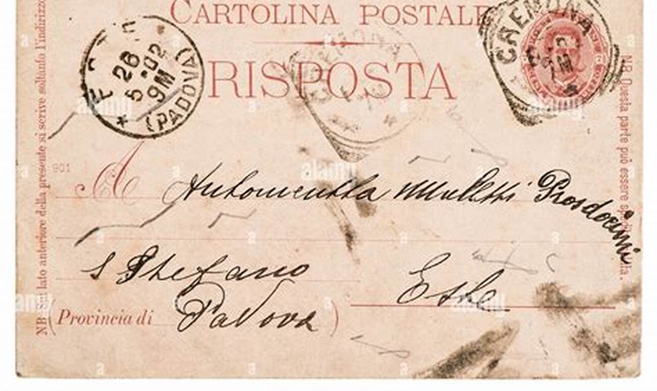 Italian Postcard | Old Stamp Collecting Guide: Discover, Value & Preserve Vintage Stamps