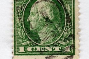 Rare Green 1c Washington Stamp (Left) Value & Guide | Old Stamp Collecting Guide: Discover, Value & Preserve Vintage Stamps